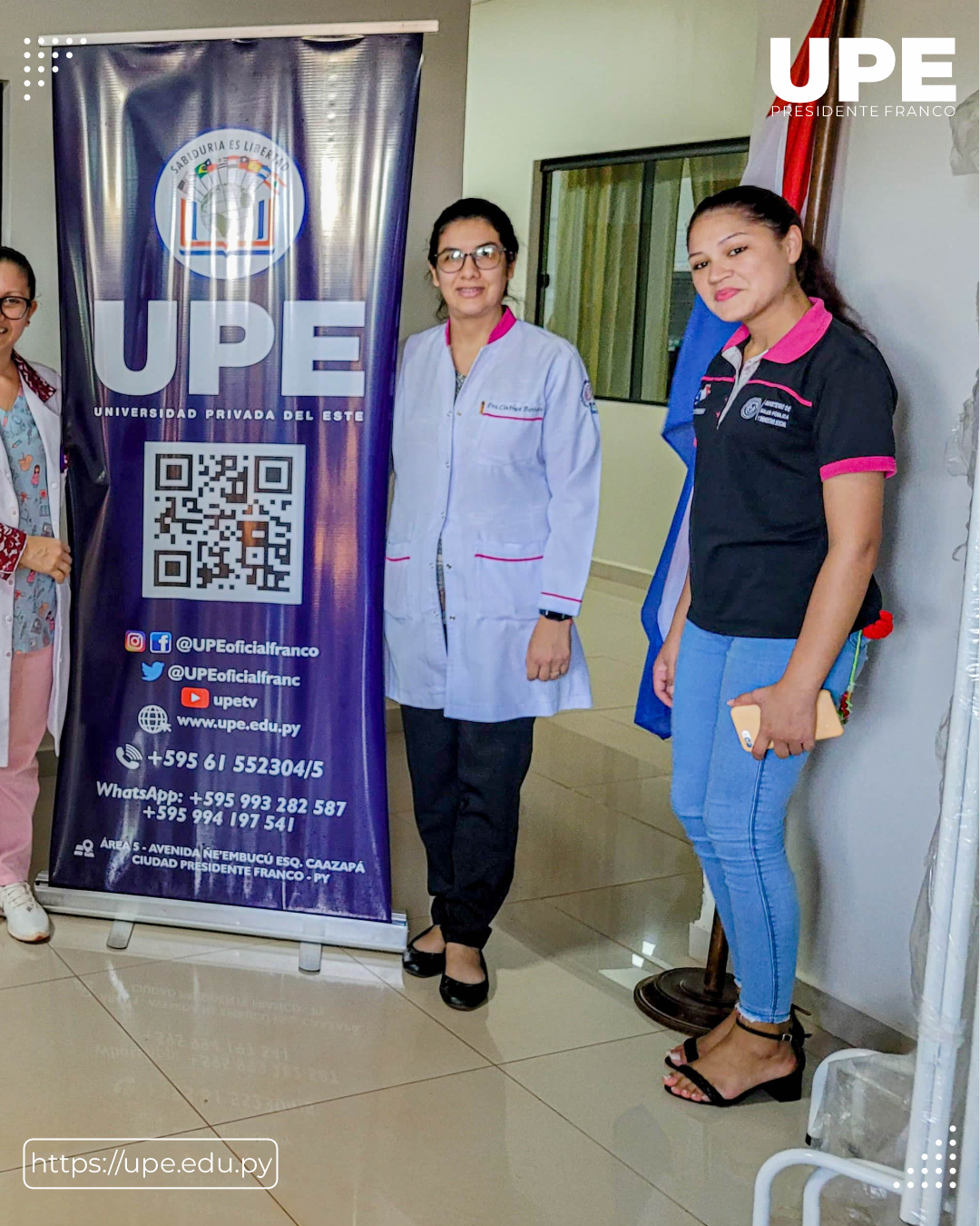 UPE entrega Contrapartida al Hospital Distrital de Hernandarias
